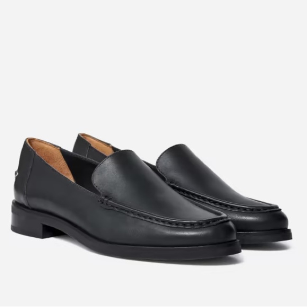 Everlane The Modern Loafer black leather